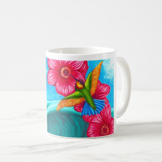 Taza De Café Hummingbird (Anverso derecho)