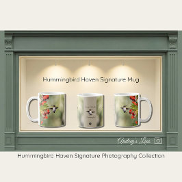 Taza De Café Hummingbird Haven Nature Mug Gift