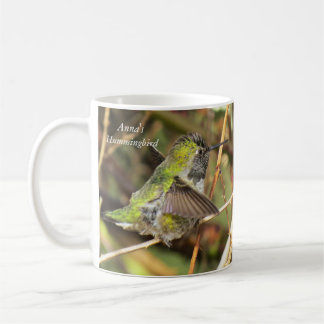 Taza De Café Hummingbird Mug de Anna por BirdingCollectibles