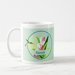 Taza De Café Hummingbird Nombre Mug
