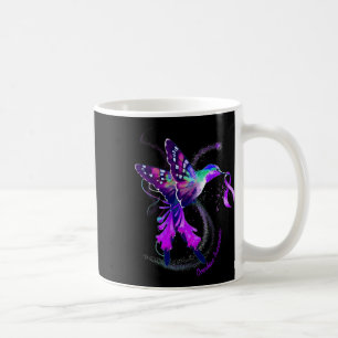 Taza De Café Hummingbird Sostener Conciencia sobre la sobredosi