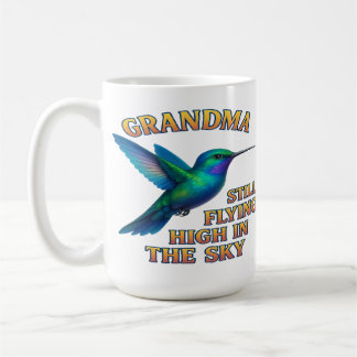 Taza De Café Hummingbird - todavía volando alta edición
