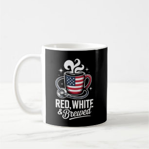 Taza De Café Humor de café de enfermera patriótica de fabricaci