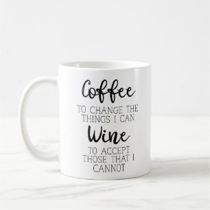 Taza De Café Humor de café y vino