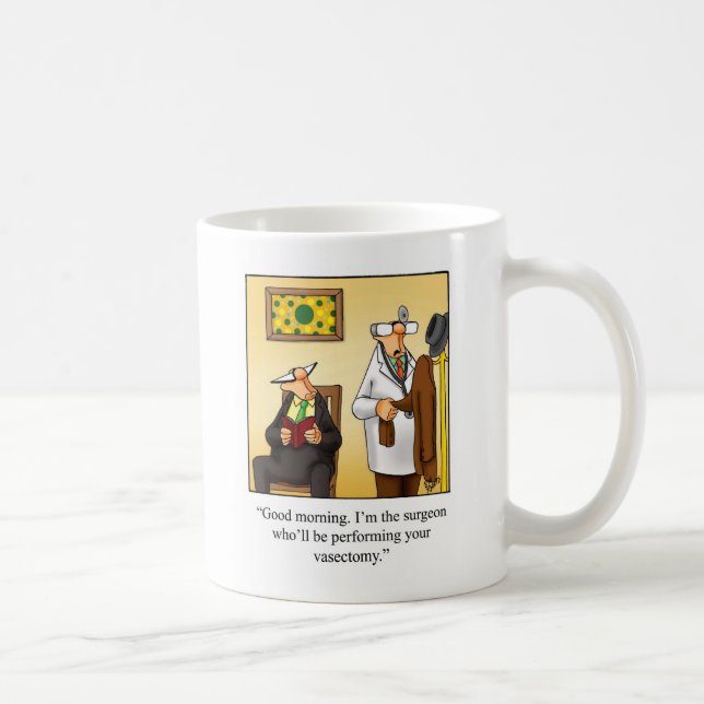 Taza De Café Humor de cirujano gracioso tazón "Espectikles" (Derecha)