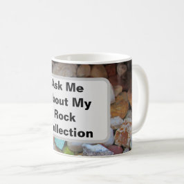 Taza De Café Humor de Coleccionista Pregúntame Sobre Mi Colecci