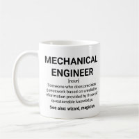 Humor de definición de ingeniero mecánico