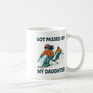 Taza De Café Humor de deportes familiares Me dieron un pedalazo