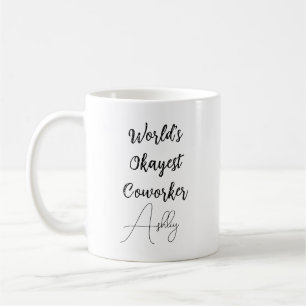 Taza De Café Humor de diversión de texto de personalizado del m