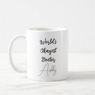 Taza De Café Humor de diversión de texto de personalizado Médic