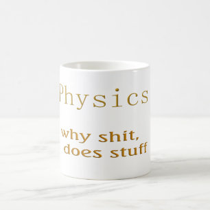 Taza De Café humor de física