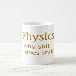 Taza De Café humor de física