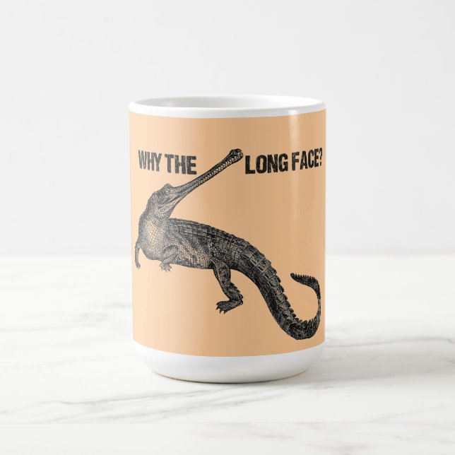 Taza De Café Humor de Gharial (Centro)