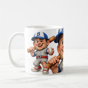 Taza De Café Humor de jugador de béisbol