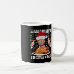 Taza De Café Humor de Navidades de Santa Trump Nochebuena 4