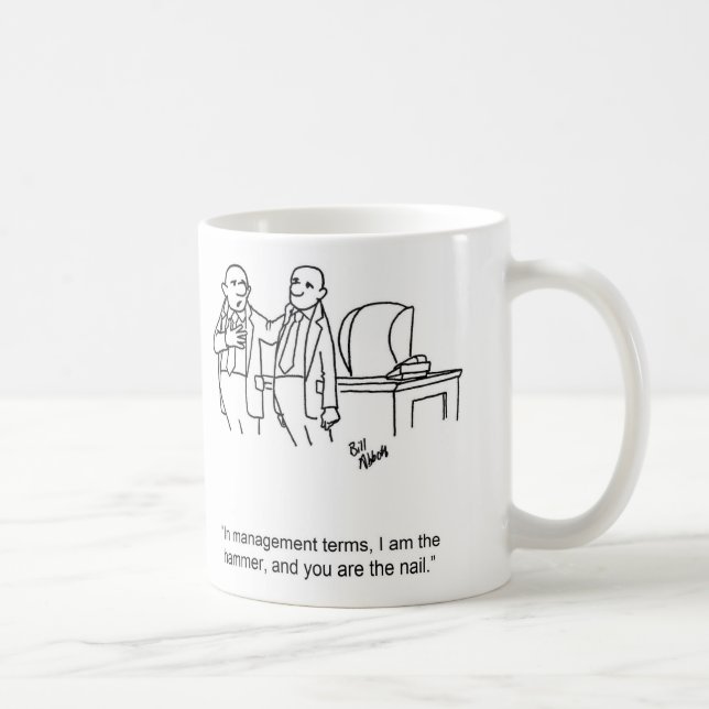 Taza De Café Humor de negocios Café Mug Gift (Derecha)