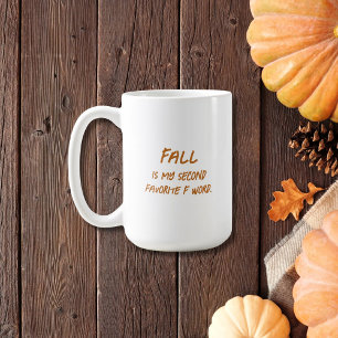 Taza De Café Humor de otoño divertido Mug otoño regalo de LOL