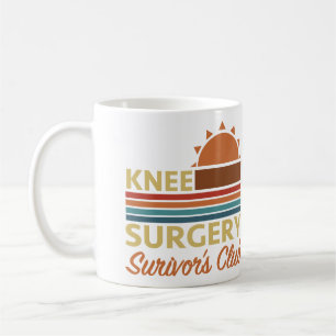 Taza De Café Humor de recuperación de cirugía de rodilla