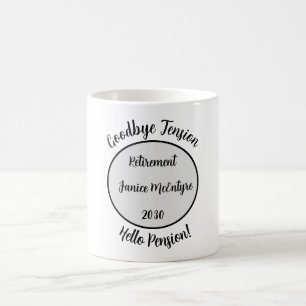 Taza De Café Humor de retiro gracioso, retiro Humor sayin
