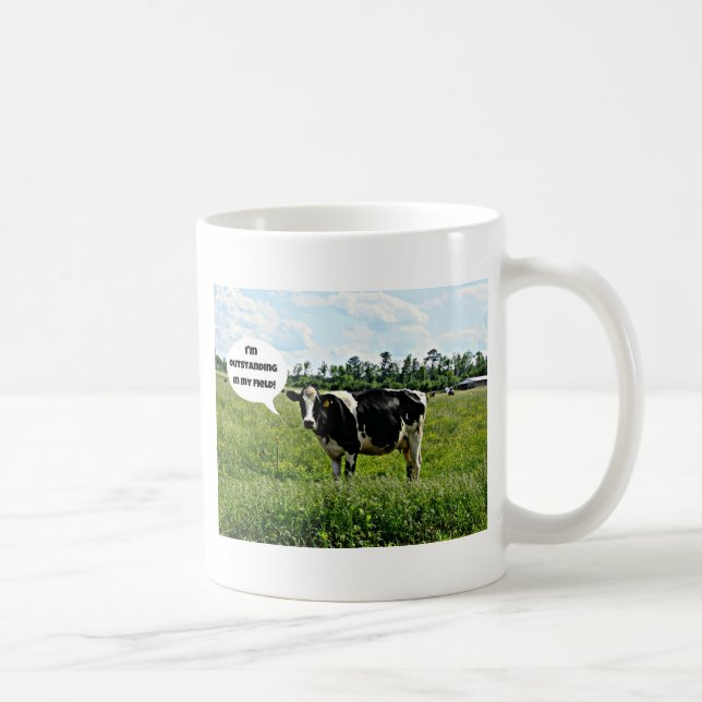 Taza De Café Humor de vaca (Derecha)