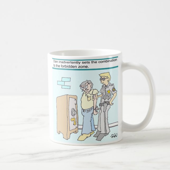 TAZA DE CAFÉ HUMOR DEL CERRAJERO (Derecha)