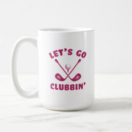 Taza De Café Humor del club de golf moderno Deportes de golf ro