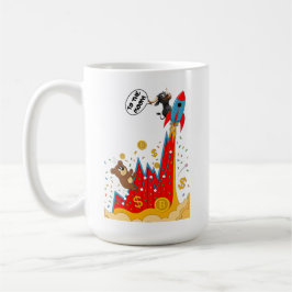Taza De Café Humor del mercado de criptomonedas y acciones