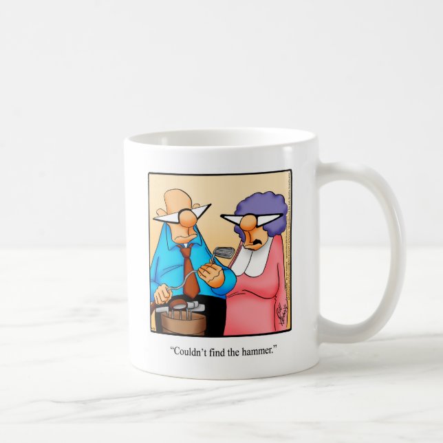 Taza De Café Humor divertido de golf Mug (Derecha)