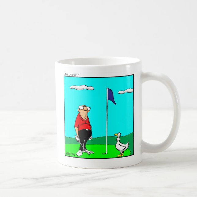 Taza De Café Humor divertido de golf Mug (Derecha)