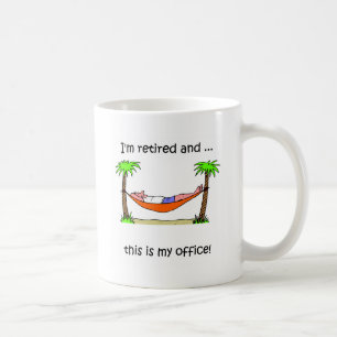 Taza De Café Humor divertido del retiro