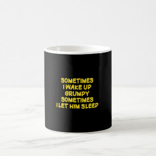 Taza De Café Humor divertido para despertar, mañanas gruñonas p