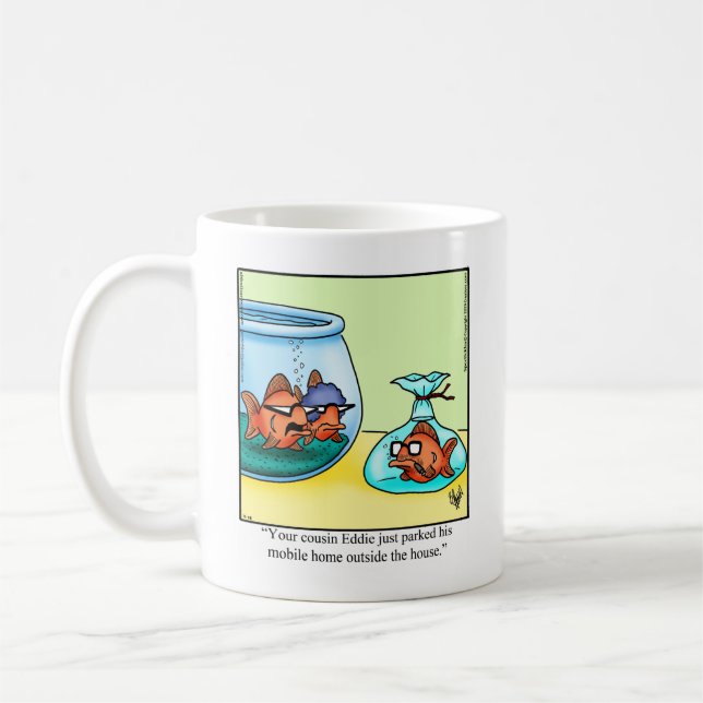 Taza De Café Humor familiar gracioso Mug Gift (Izquierda)
