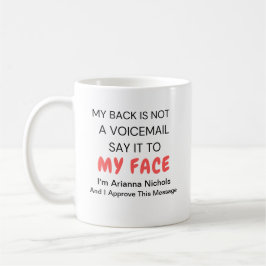 Taza De Café Humor gracioso personalizado