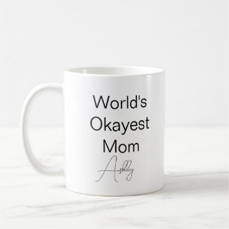 Taza De Café Humor gracioso personalizado a la madre más pobre