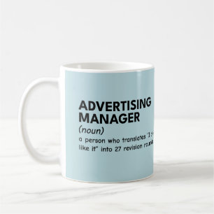 Taza De Café Humor ingenioso de director de marketing