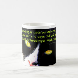 Taza De Café Humor IX de la ciencia y del gato