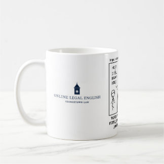 Taza De Café humor lingüista xkcd - Georgetown OLE