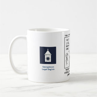 Taza De Café humor lingüista xkcd - Georgetown OLE