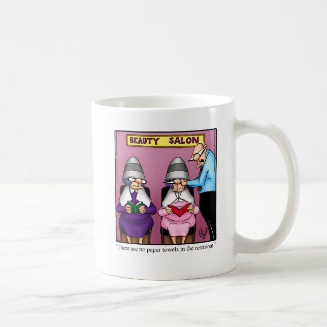 Taza De Café Humor Mug en aniversario divertido (Derecha)