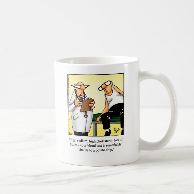 Taza De Café Humor Mug Gift (Derecha)