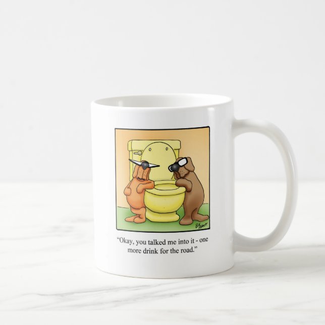 Taza De Café Humor Mug Gift, el gracioso propietario de un perr (Derecha)
