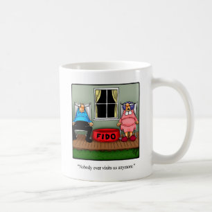 Taza De Café Humor Mug Gift, propietario de perros