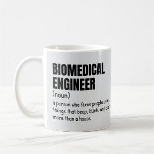 Taza De Café Humor Mug, ingeniero biomédico
