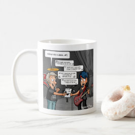 Taza De Café Humor musical vocalista Funny Coffee Mug