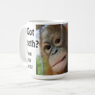 Taza De Café Humor para el cuidado dental de dentista