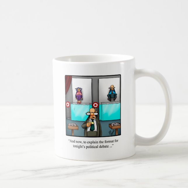 Taza De Café Humor político gracioso, regalo de Mug (Derecha)