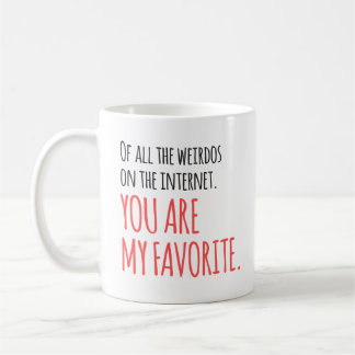Taza De Café Humor raro de Internet favorito gracioso romántico