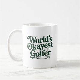 Taza De Café Humor Retro Golfístico: El Golfista Más o Menos de