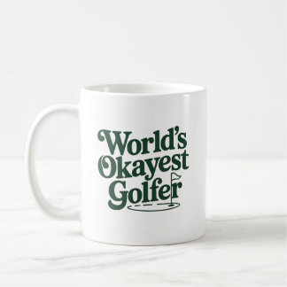 Taza De Café Humor Retro Golfístico: El Golfista Más o Menos de