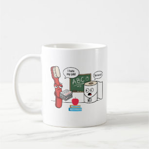 Taza De Café Humor Sarcástico Gráfico profesor Meme Divertido S